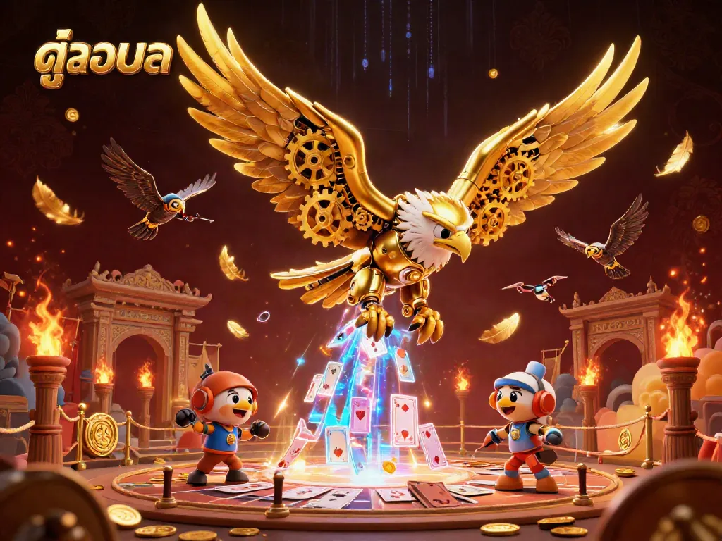 Experience the thrill of ดูบอลสด with our vibrant 3D sports betting illustration.