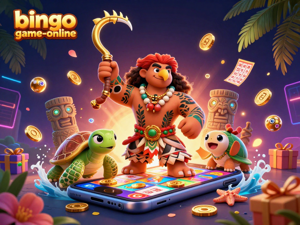 Play bingo-game-online and experience jackpot excitement with vibrant game elements and interactive characters.