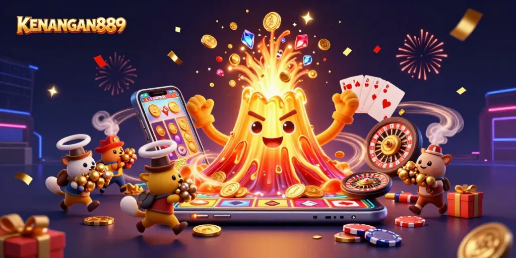 Spin and win with KENANGAN889 in a vibrant digital casino adventure