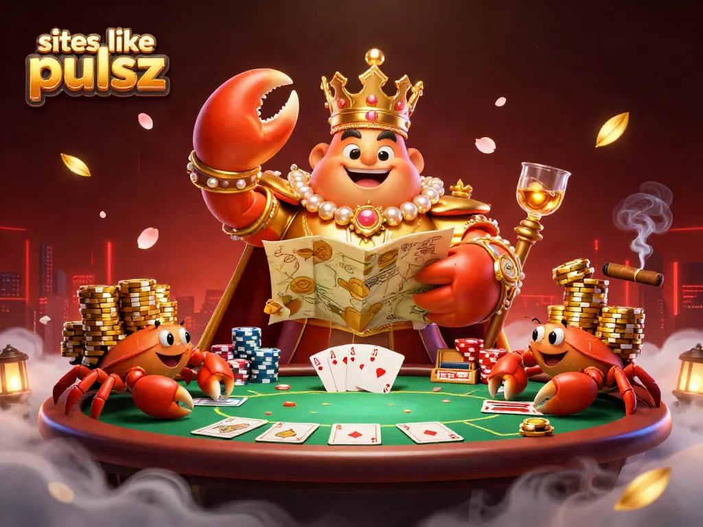 Experience excitement with sites like pulsz at a vibrant 3D casino filled with games and gold.