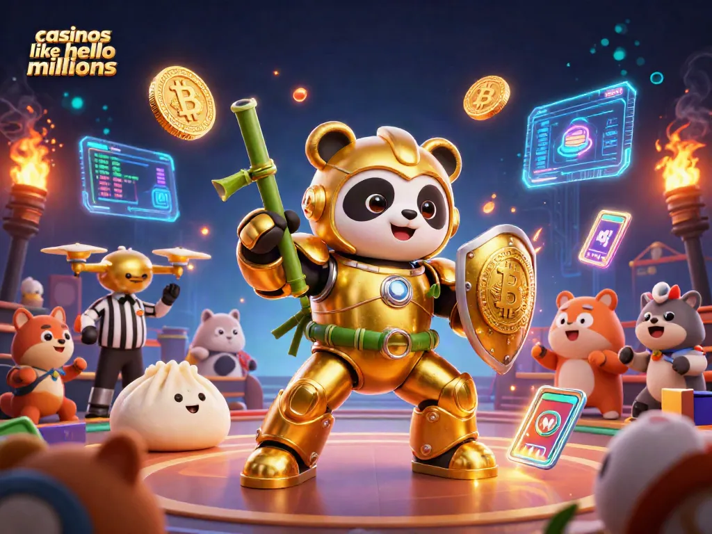 Engage in thrilling gameplay with casinos like hello millions, showcasing unique characters and vibrant gaming elements.
