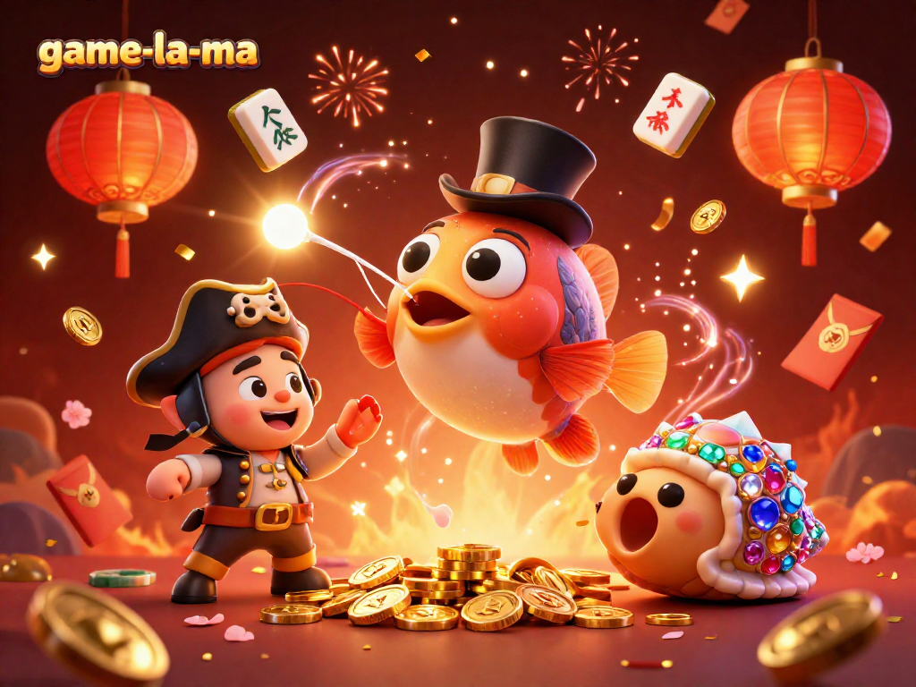 Engage in thrilling casino adventures with game-la-ma featuring vibrant 3D characters.