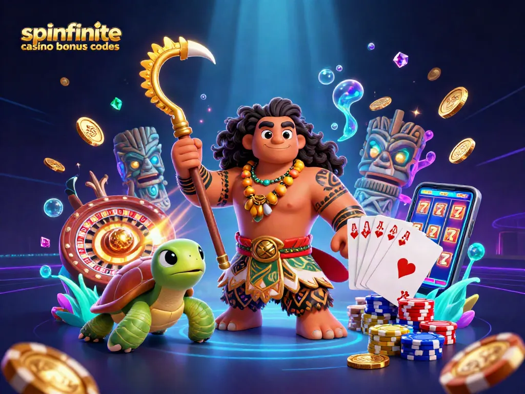 Engage with spinfinite casino bonus codes and enjoy dynamic gameplay with 3D characters and casino elements.
