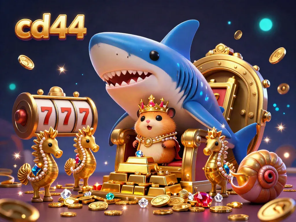 Engage with the vibrant world of cd44-themed slots featuring a golden hamster king and treasure.