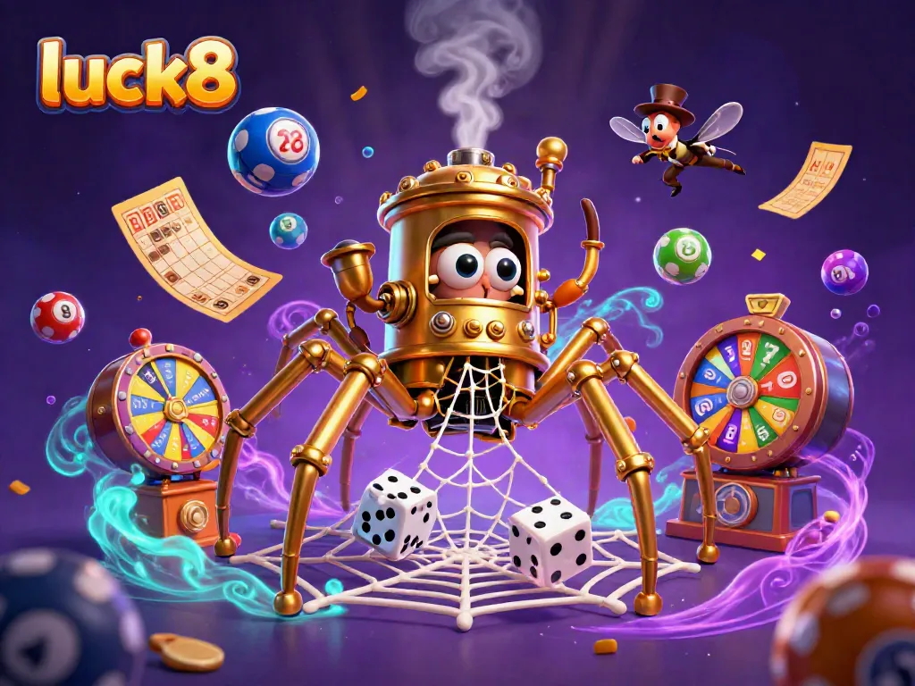 Experience the thrill of luck8 with a vibrant 3D casino adventure featuring dynamic game elements.