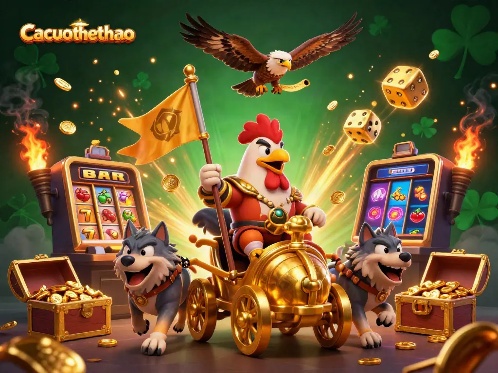 Experience thrilling bets with Cacuocthethao offering dynamic gaming visuals.