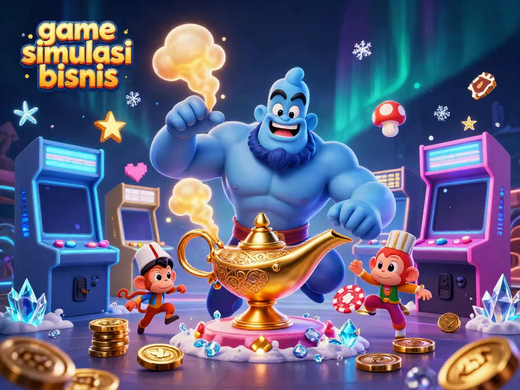 Gambarkan pengalaman mendebarkan dengan game simulasi bisnis interaktif yang penuh petualangan dan strategi.
