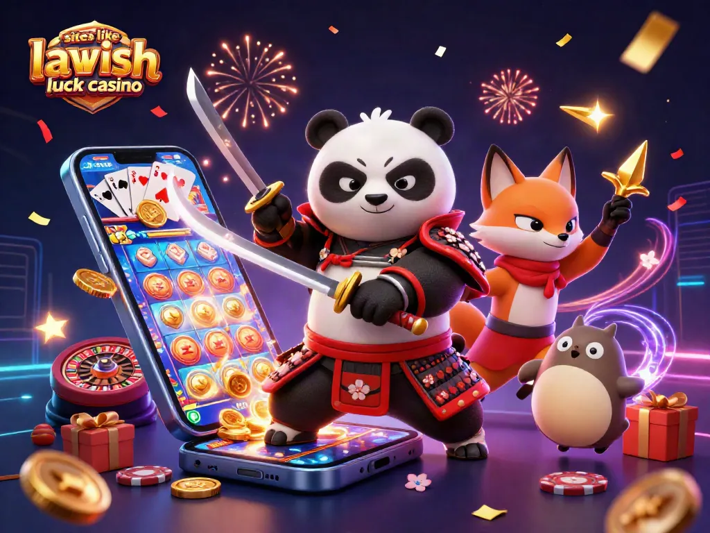 Players enjoy exciting games like Lavish Luck Casino with vibrant characters and dynamic slots.