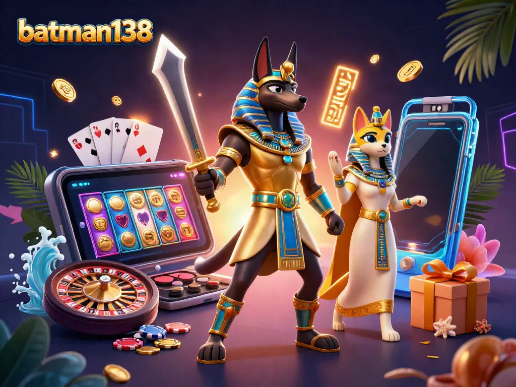 Experience immersive gameplay with batman138 featuring ancient Egyptian warriors and exciting slot games