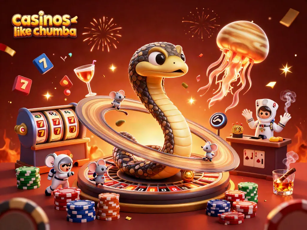 Play exciting games at casinos like Chumba, where vibrant cosmic themes embrace engaging casino elements.
