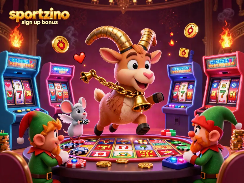 Join the fun with the Sportzino sign up bonus and experience thrilling slot games and exciting bonuses!