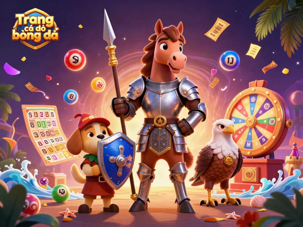 Engage in Trang cá độ bóng đá with a thrilling 3D scene depicting sports betting action and dynamic game elements.