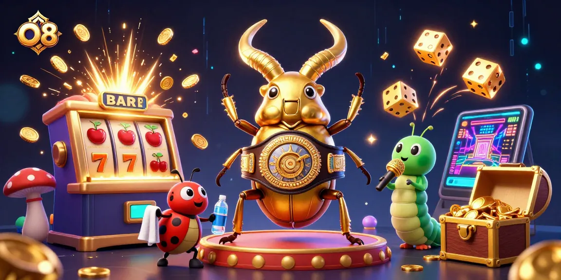 O8 offers an electrifying gaming experience with vibrant slot action and thrilling characters.