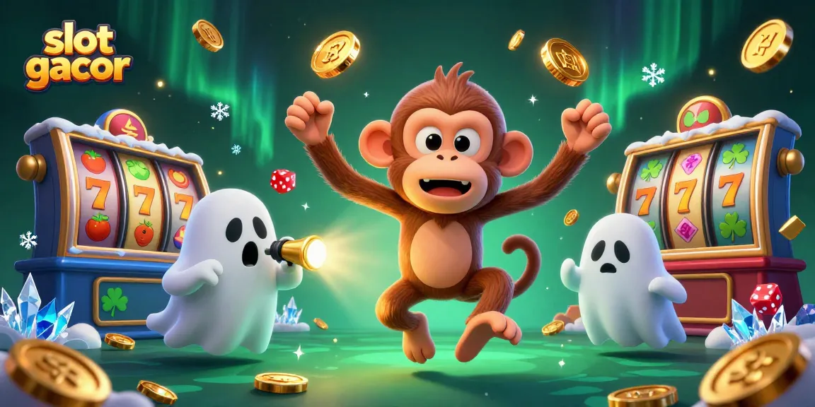 Slot gacor memberi kejutan dengan simbol dan koin emas yang berkilauan di kasino.