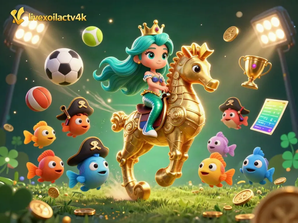 Experience thrilling gameplay with livexoilactv4k in this vibrant underwater casino scene.